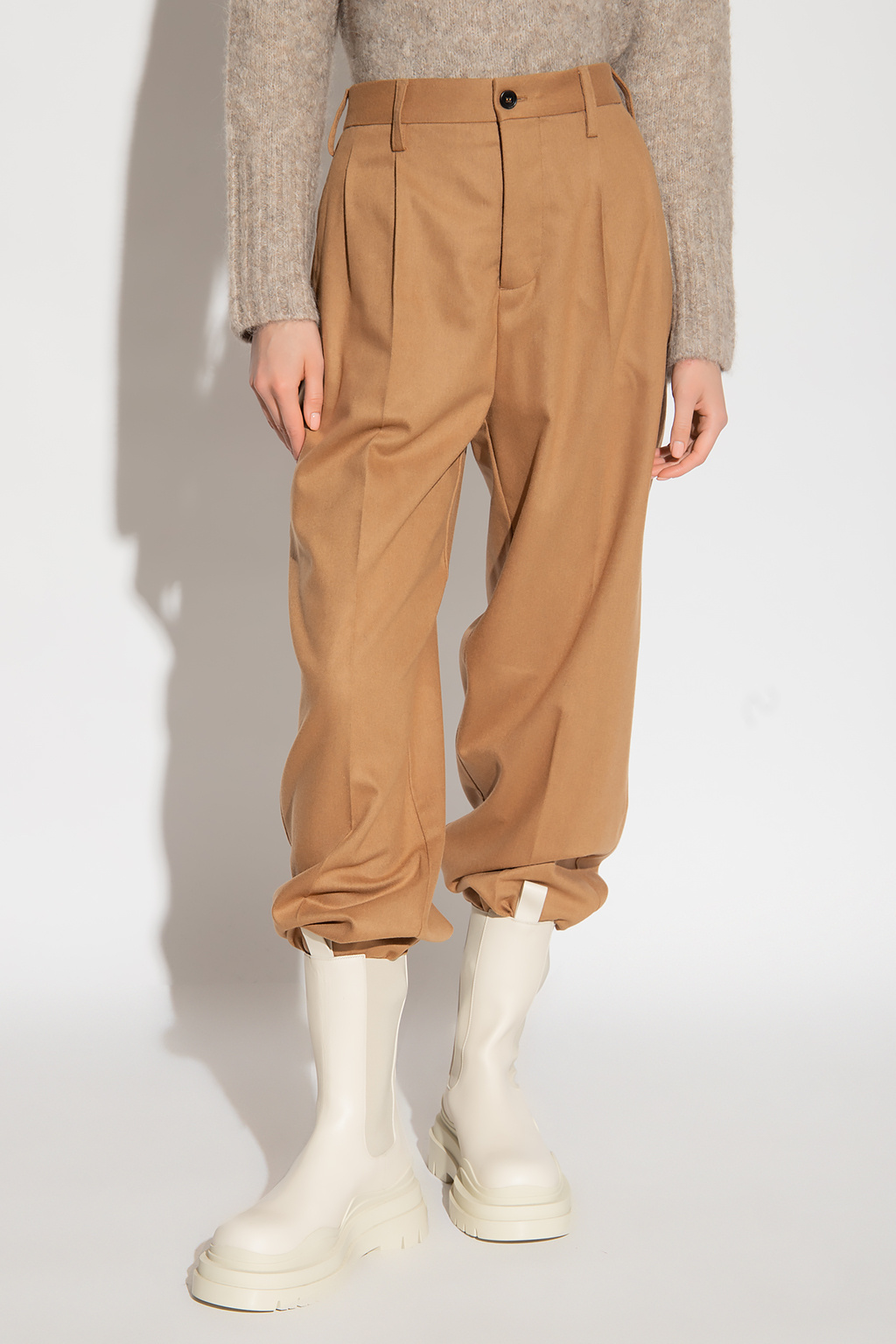 front trousers Marni - Wool pleat - Item sweat pants 